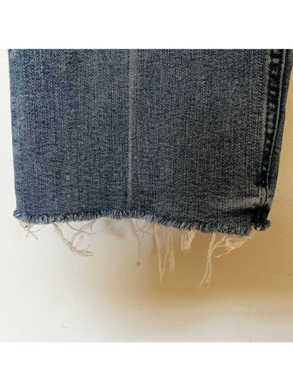 Mother Jeans Women's 27R Tripper Ankle Fray High-Rise Button Fly Raw Hem - Picture 7 of 16